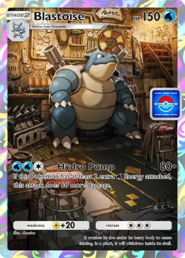 Blastoise card image