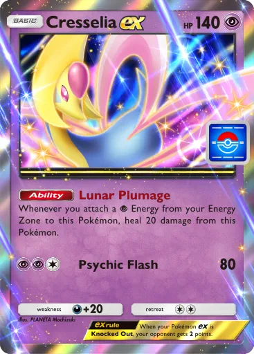 Cresselia ex card image