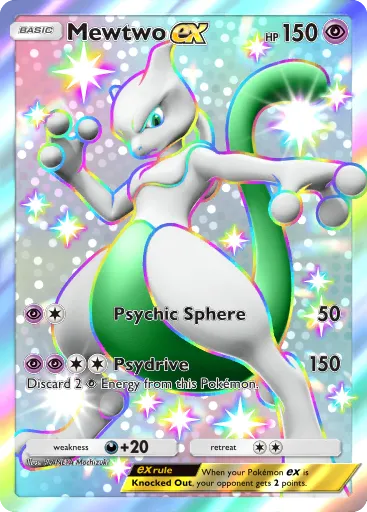 Mewtwo ex card image