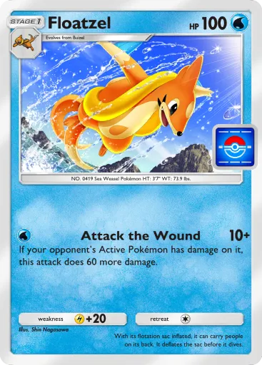 Floatzel card image