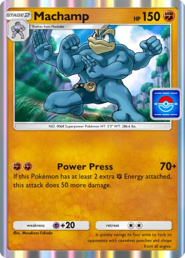 Machamp card image