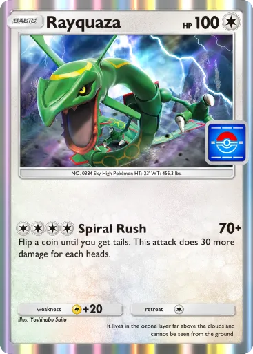 Rayquaza card image