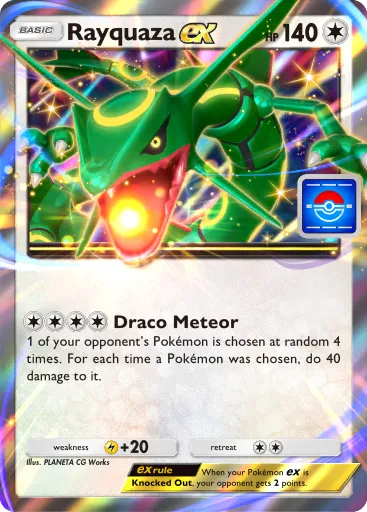 Rayquaza ex card image