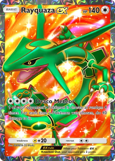 Rayquaza ex card image