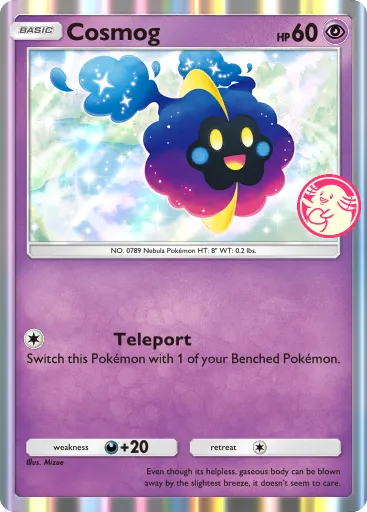 Cosmog card image
