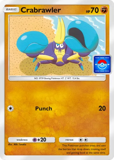Crabrawler card image