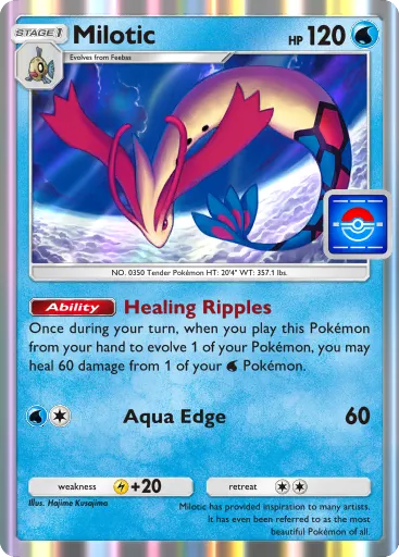 Milotic card image
