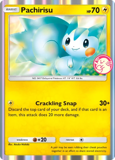 Pachirisu card image