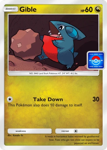 Gible card image