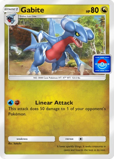 Gabite card image