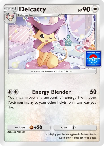 Delcatty card image